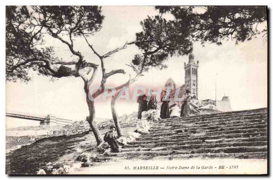 CPA Marseille Notre Dame de la Garde 