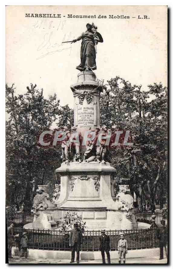 CPA Marseille Monument des Mobiles 