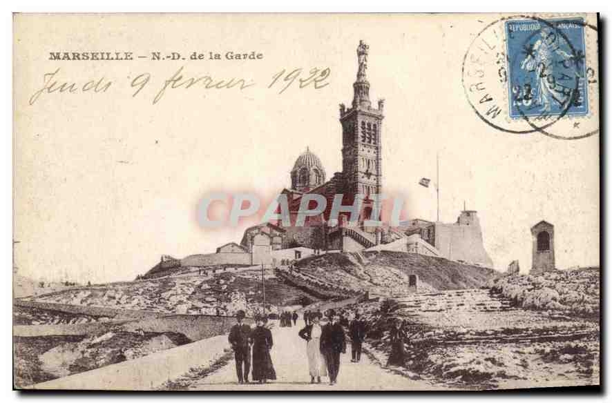 CPA Marseille Notre Dame de la Garde 