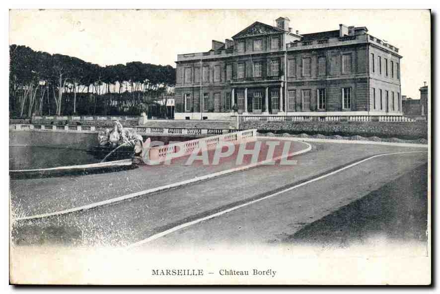CPA Marseille Chateau Borely 
