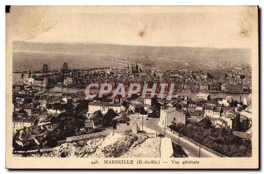 CPA Marseille B du Rh Vue generale 
