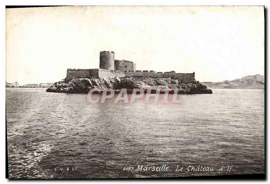 CPA Marseille Le Chateau d'If 