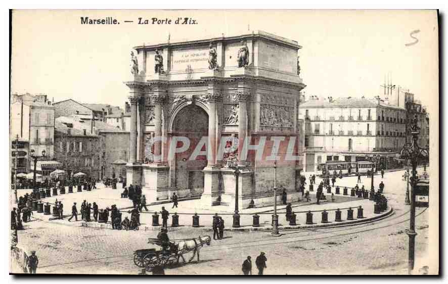 CPA Marseille La Porte d'Aix 