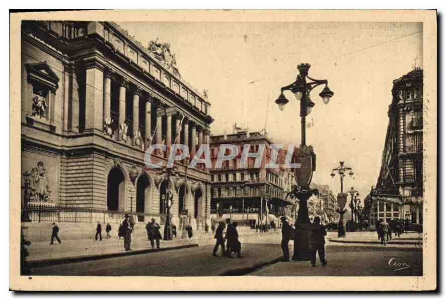 CPA Marseille Place de la Bourse 