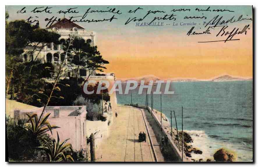 CPA Marseille La Corniche 