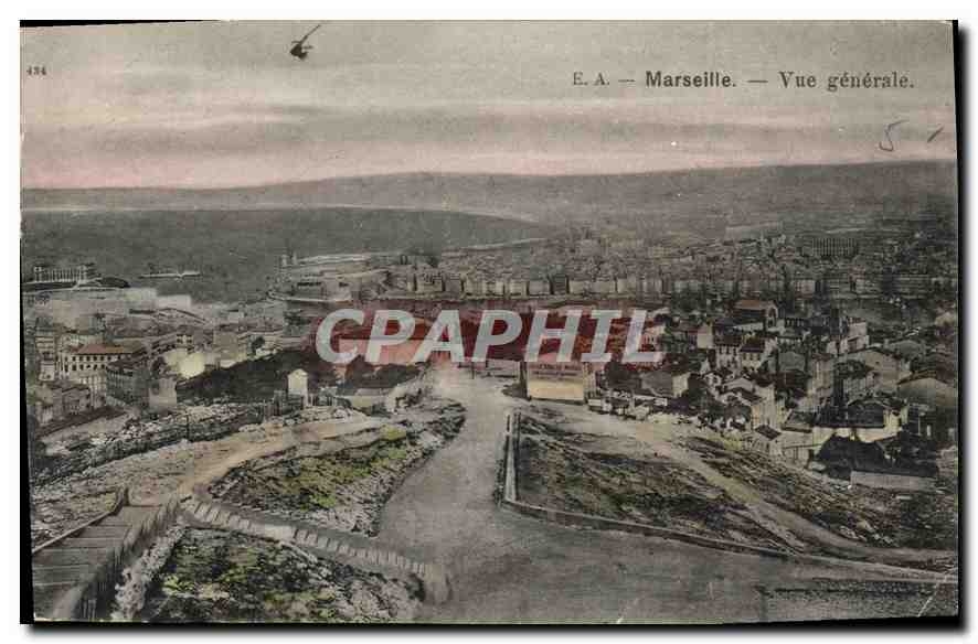 CPA Marseille Vue generale 