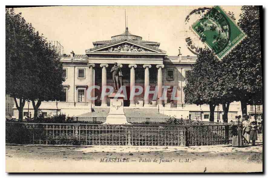 CPA Marseille Palais de Justice 