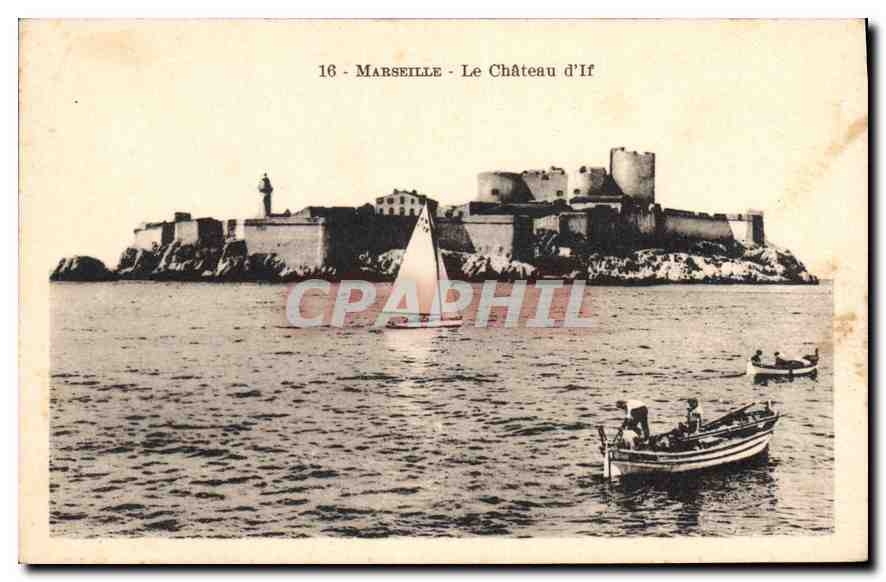 CPA Marseille Le Chateau d'If 