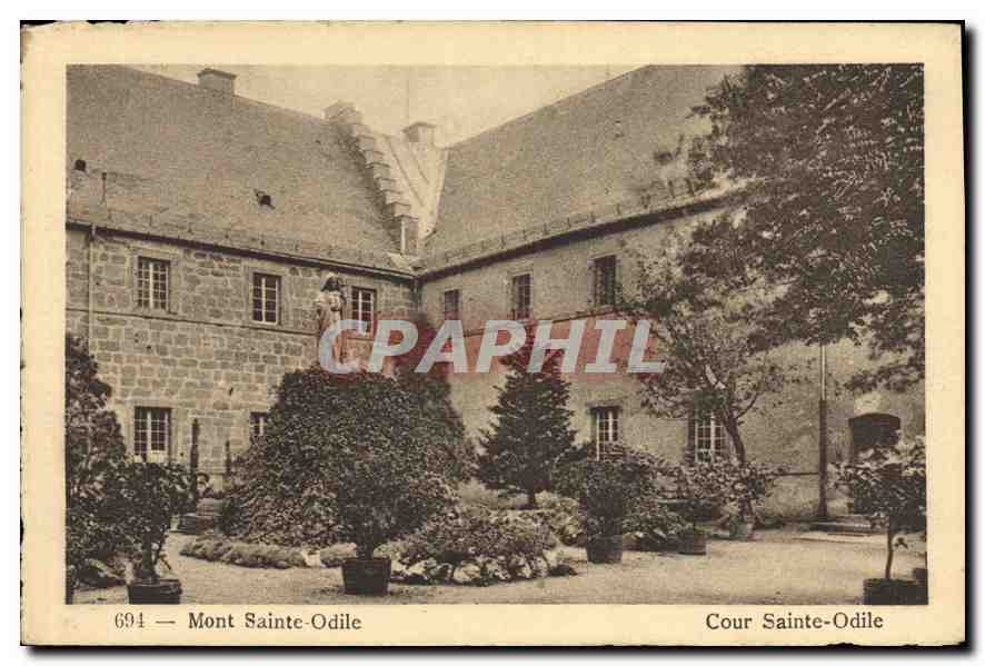 CPA Mont Sainte Odile Cour Sainte Odile