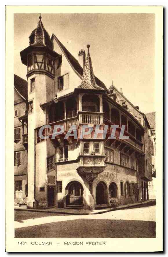 CPA Colmar Maison Pfister 