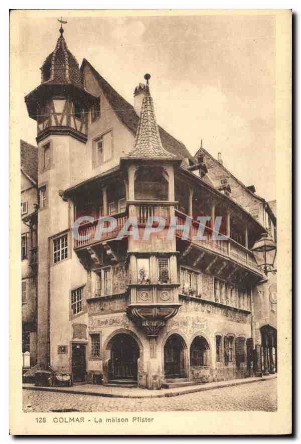 CPA Colmar La Maison Pfister 