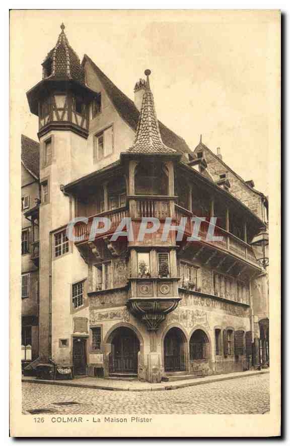 CPA Colmar La Maison Pfister 