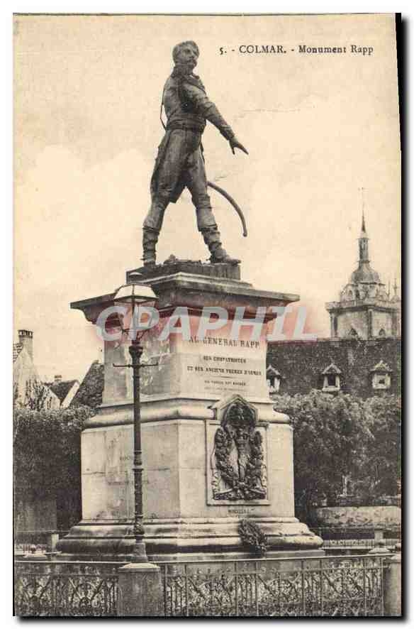 CPA Colmar Monument  Rapp 