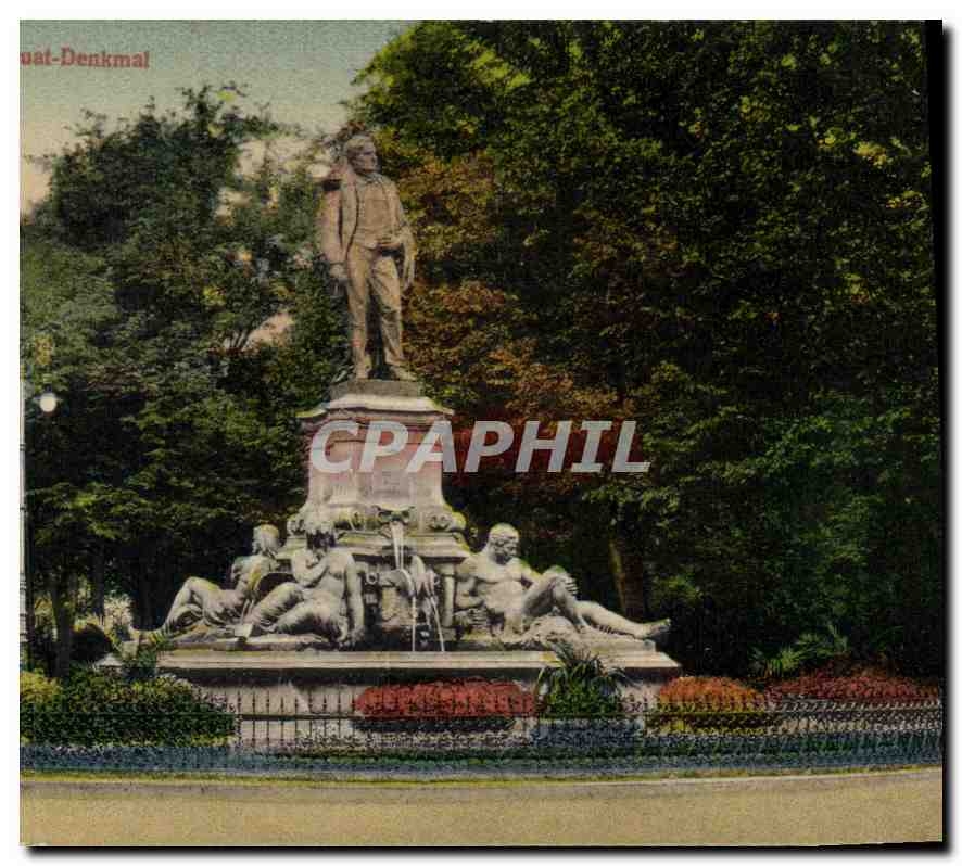 CPA Colmar Bruat Denkmal