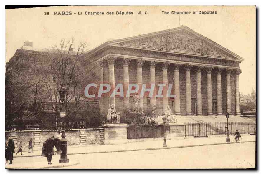 CPA Paris La Chambre des Deputes 