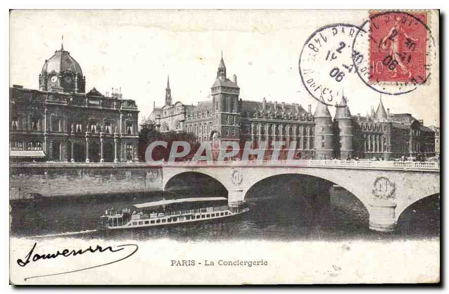 CPA Paris La Conciergerie 