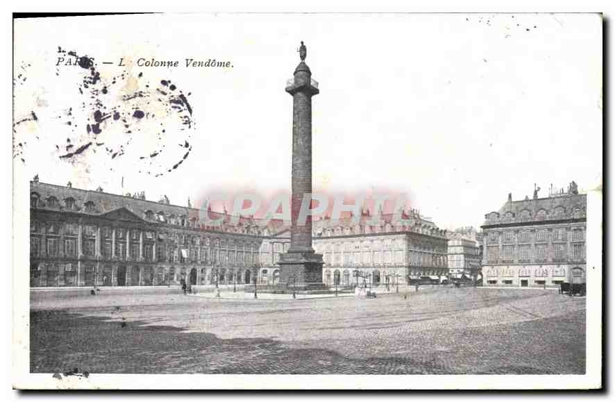CPA Paris L Colonne Vendome 