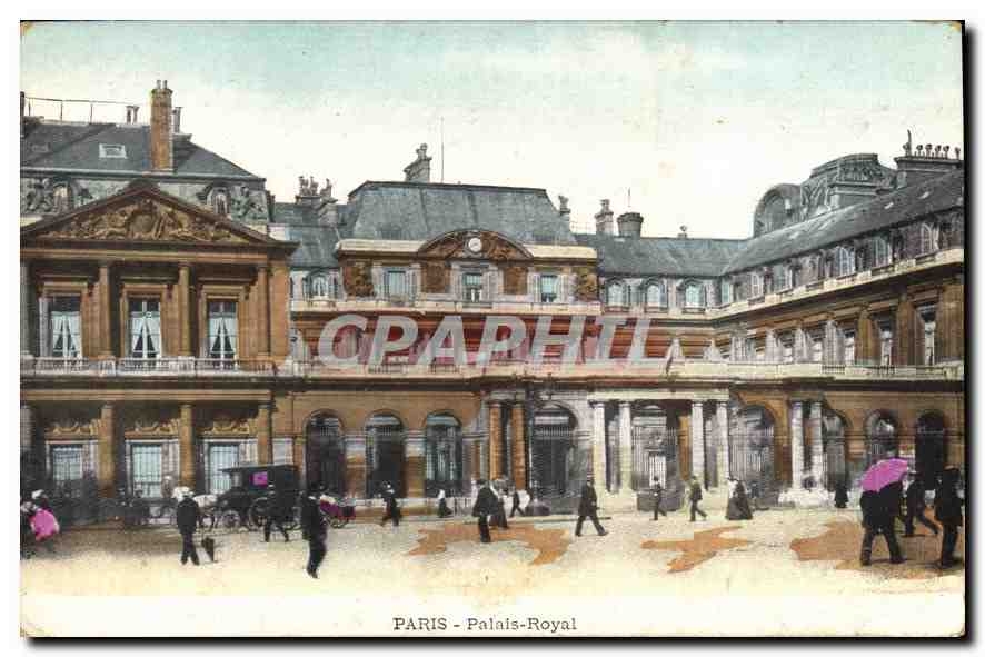 CPA Paris Palais Royal 