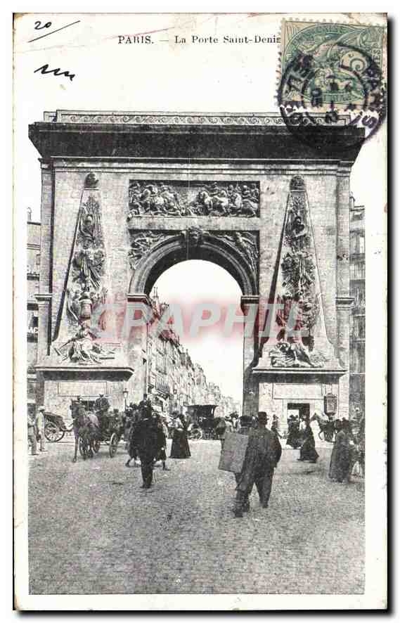 CPA Paris La Porte Saint Denir