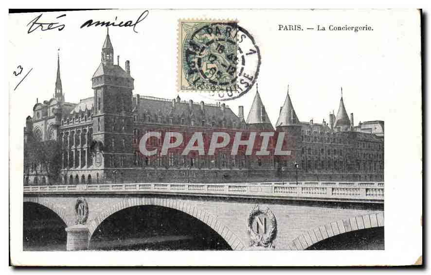 CPA Paris La Conciergerie 