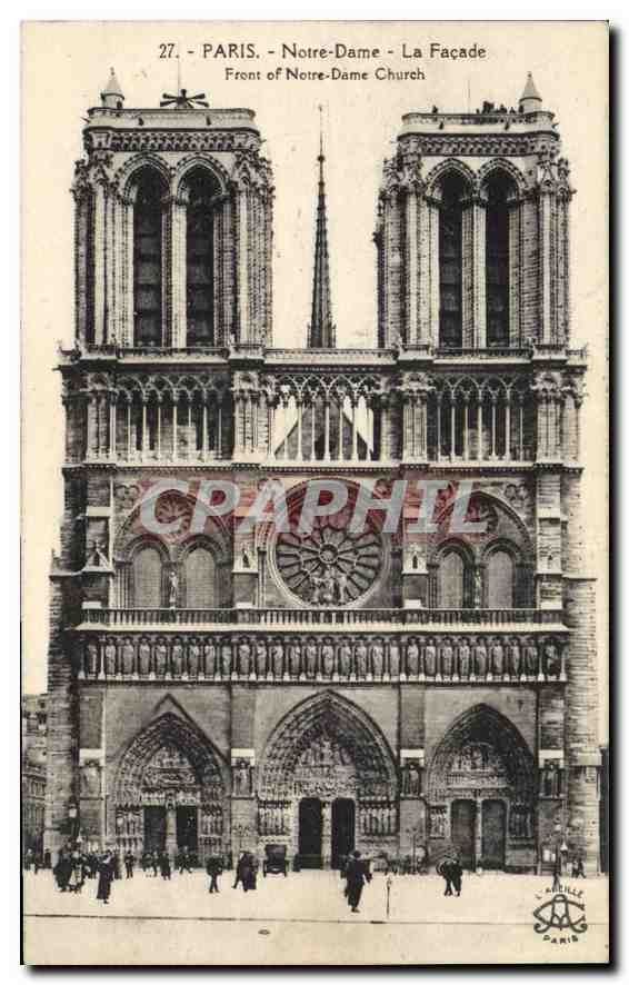CPA Paris Notre Dame La Gacade