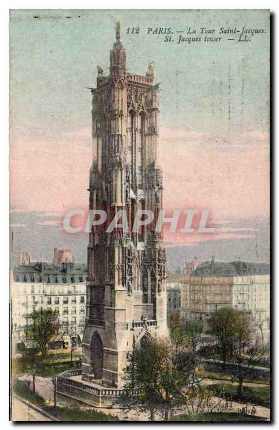 CPA Paris La Tour Saint Jacques 