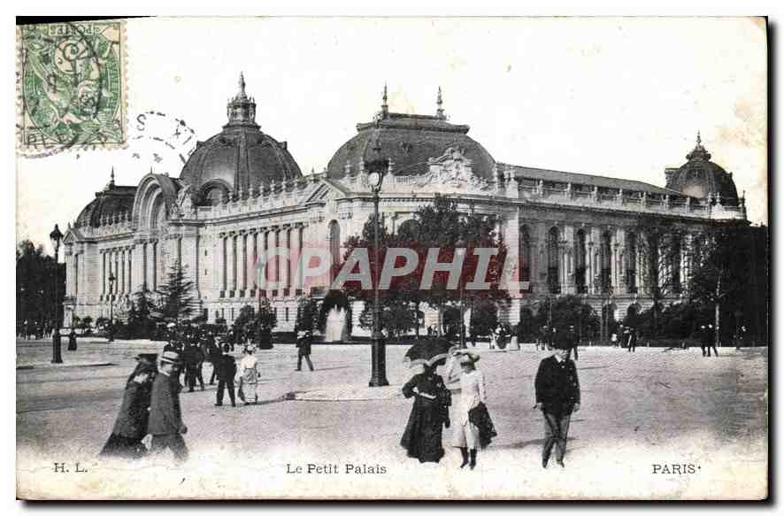 CPA Le Petit Palais Paris 