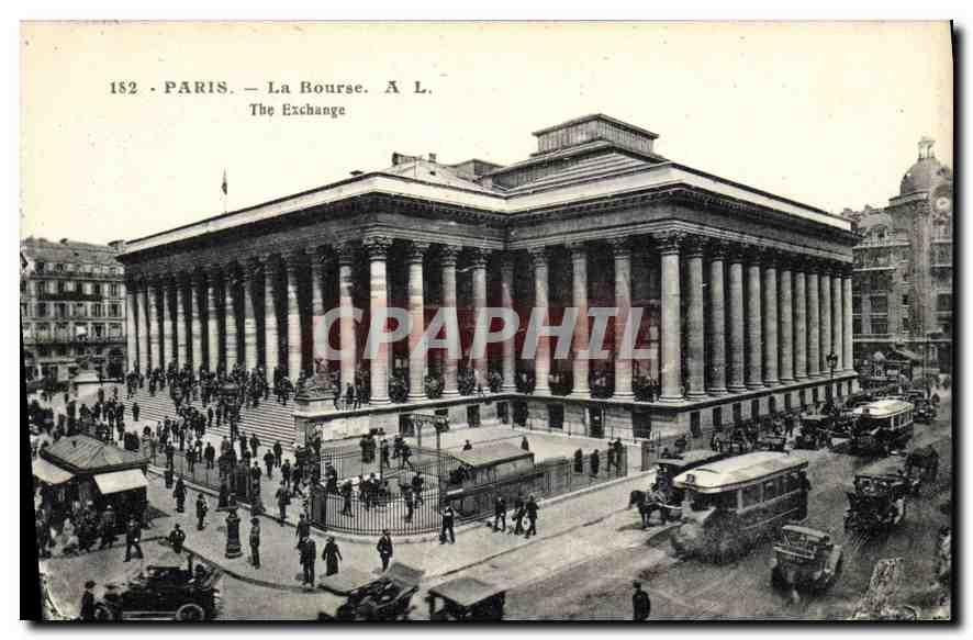 CPA Paris La Bourse 