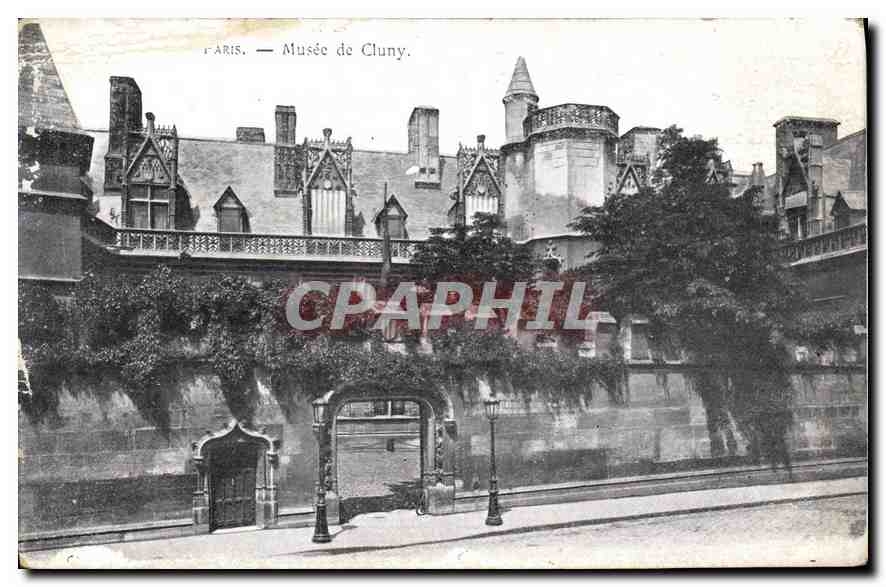 CPA Paris Musee de Cluny 