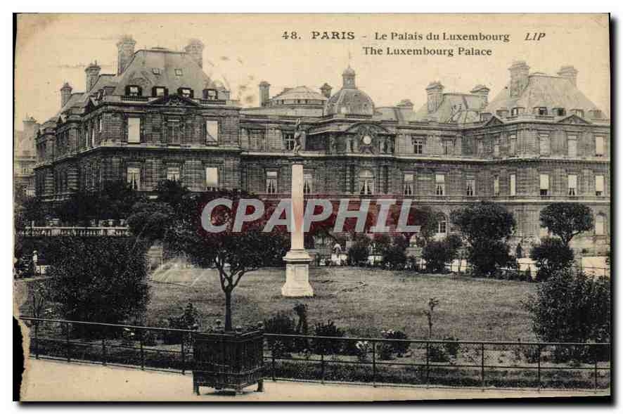 CPA Paris Le Palais du Luxembourg 