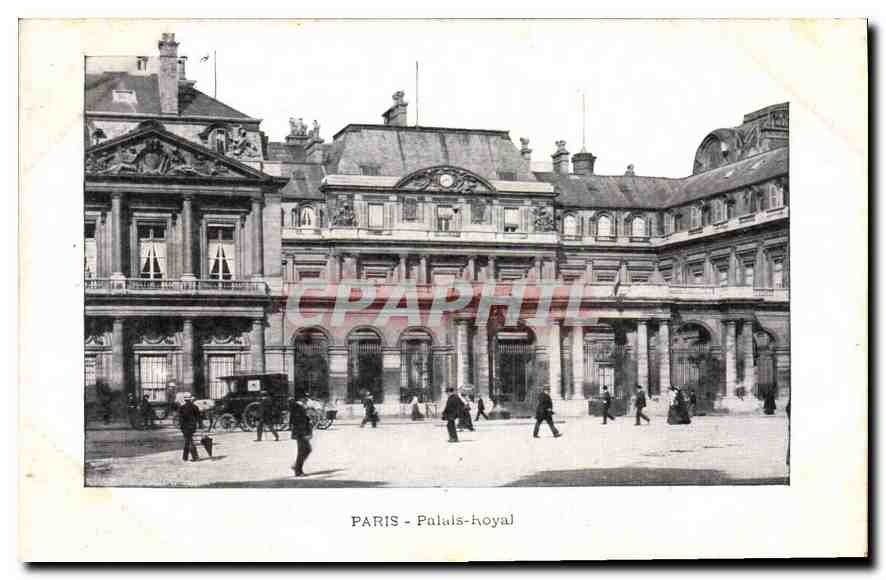 CPA Paris Palais Royal 