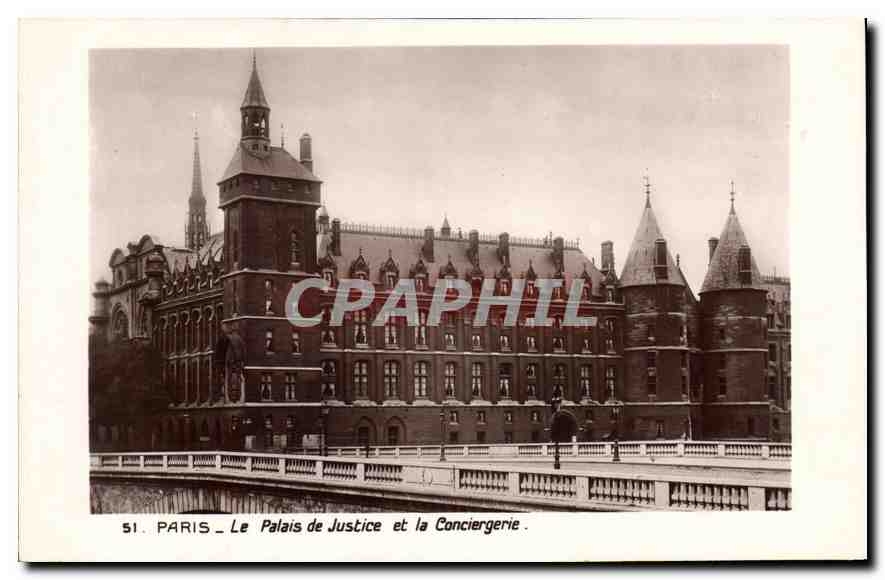 CPA Paris Le Palais de Justice et la Conciergerie