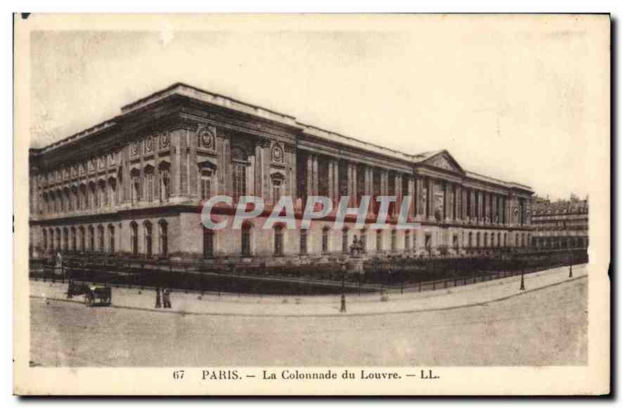 CPA Paris La Colonnade du Louvre 