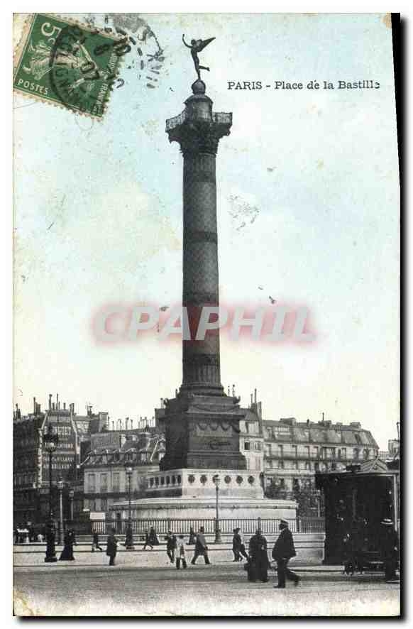 CPA Paris Place de la Bastille