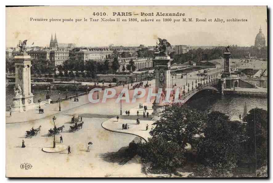 CPA Paris Pont Alexandre 