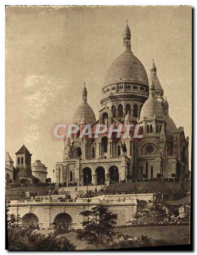 CPA Paris Basilique du Sacre Coeur de Montmartre 