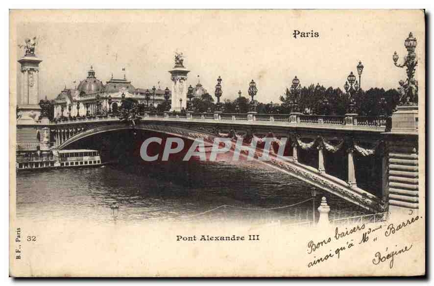 CPA Paris Pont Alexandre III 