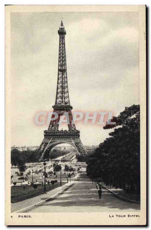 CPA Paris La Tour Eiffel 
