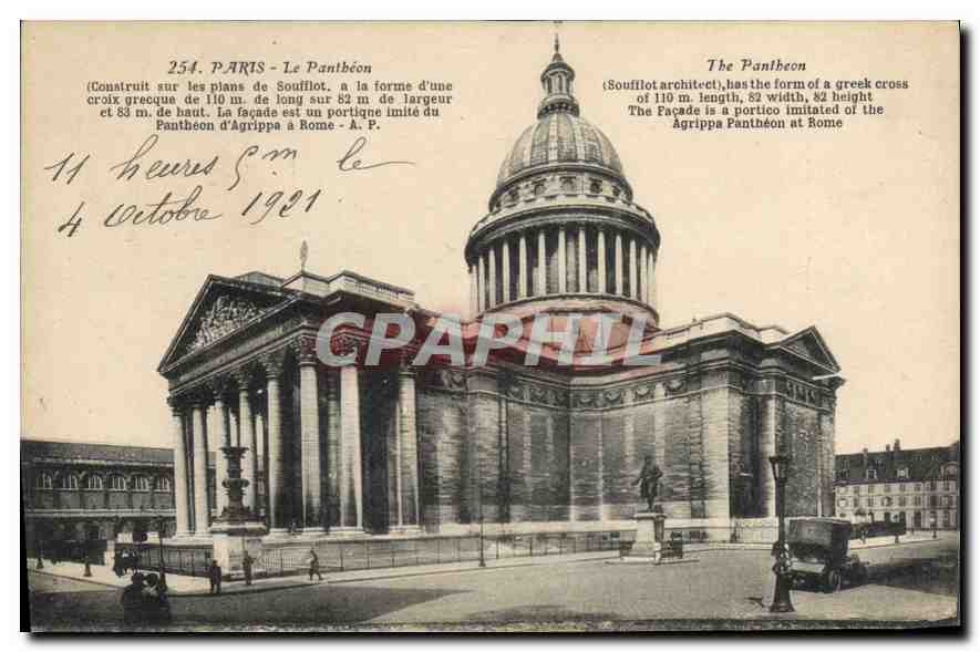 CPA Paris Le Pantheon 