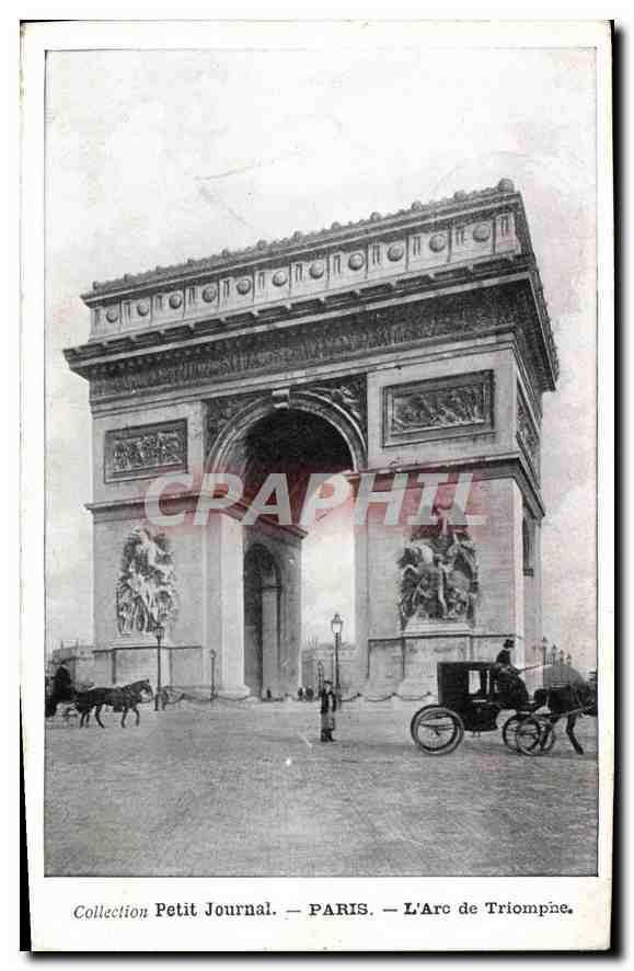 CPA Petit Journal Paris L'Arc de Triomphe