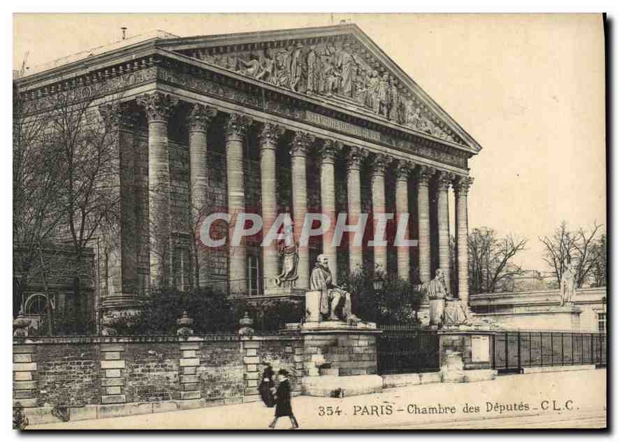 CPA Paris Chambre des Deputes 