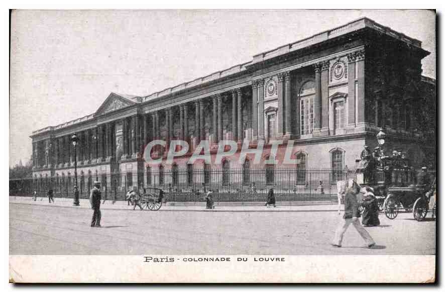 CPA Paris Colonnade du Louvre 
