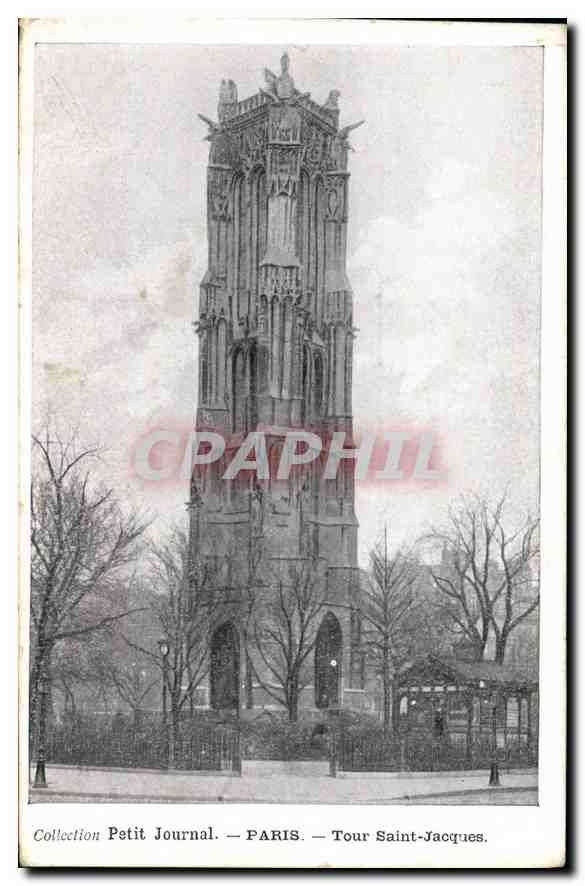 CPA Paris Journal Paris Tour Saint Jacques 