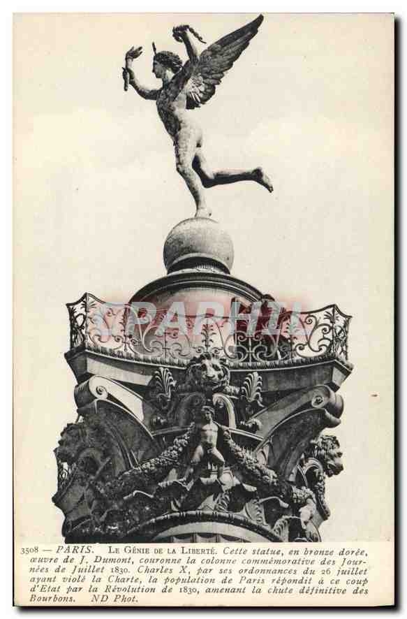 CPA Paris La Gene de la Liberte 