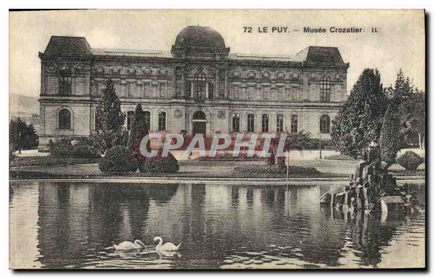 CPA Le Puy Musee Crozatier 