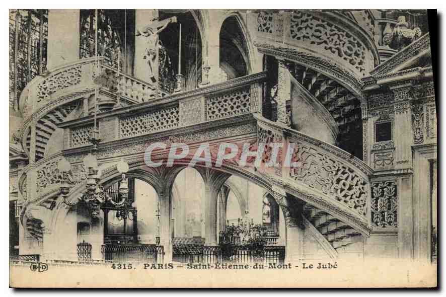 CPA Paris Saint Etienne du Mont Le Jube 