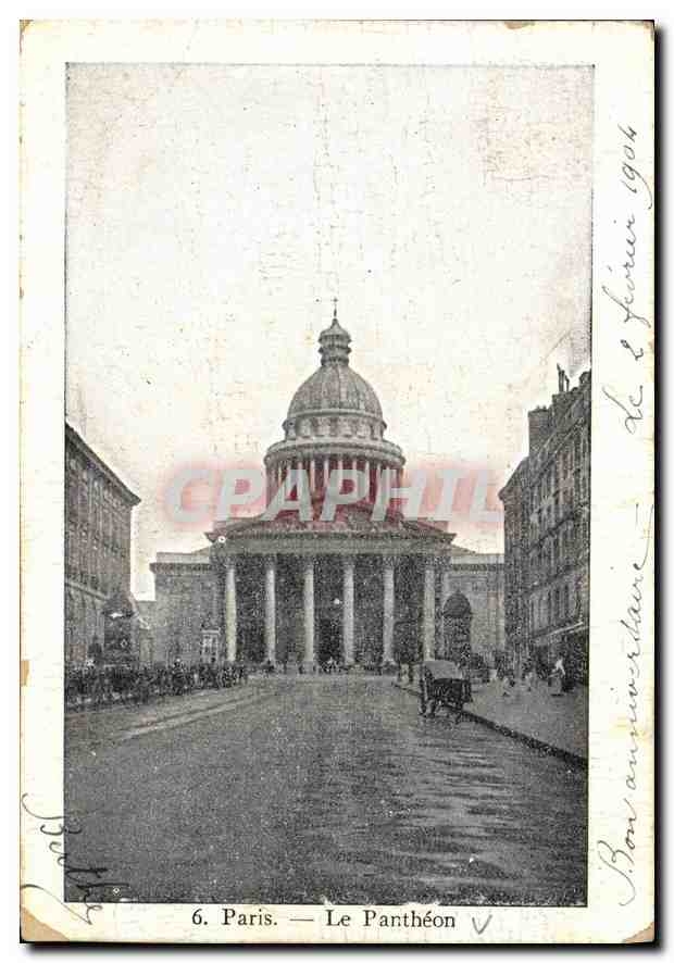 CPA Paris Le Pantheon 