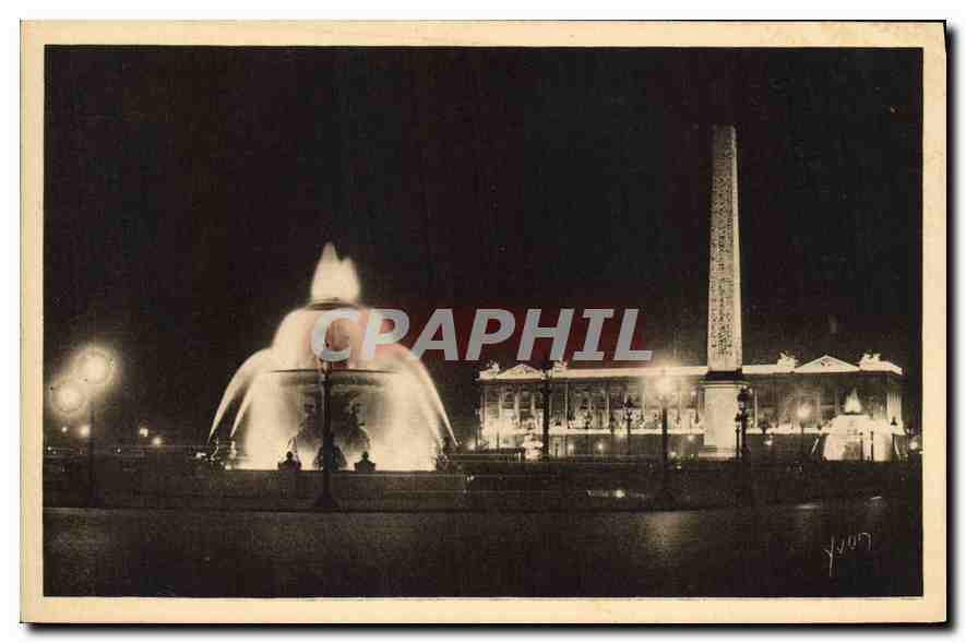 CPA Paris Place de la Concorde 