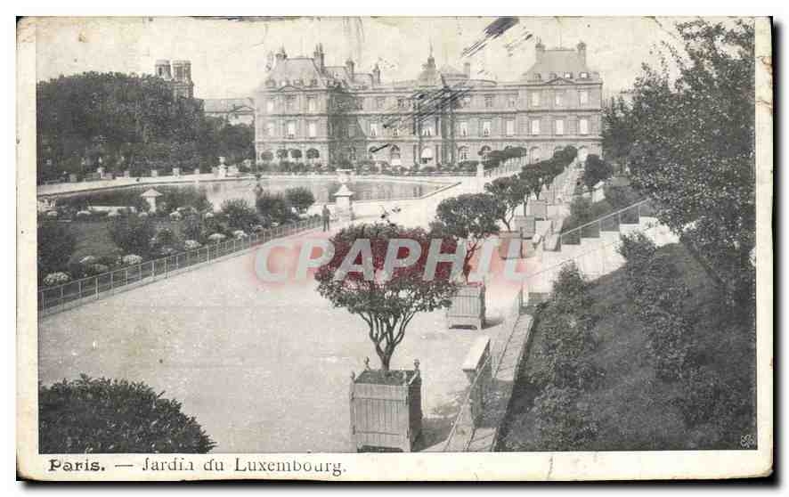 CPA Paris Jardin du Luxembourg 