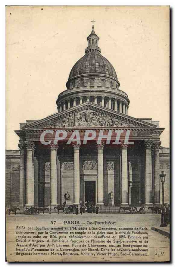 CPA Paris Le Pantheon 